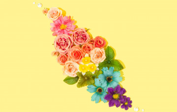 Картинка разное ремесла +поделки +рукоделие цветы фон розы flower