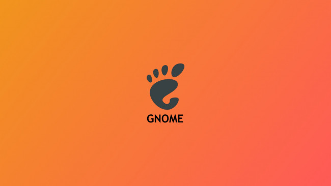 Обои картинки фото компьютеры, gnome, фон, логотип