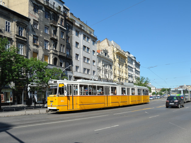 Обои картинки фото техника, трамваи