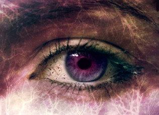 Картинка разное глаза ресницы бровь фиолетовый