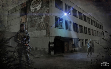 Картинка видео игры здание