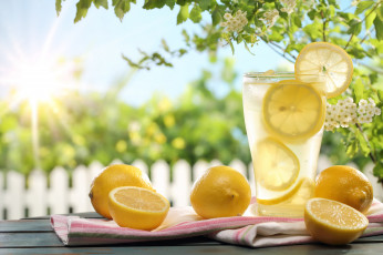 Картинка еда напитки напиток лимоны