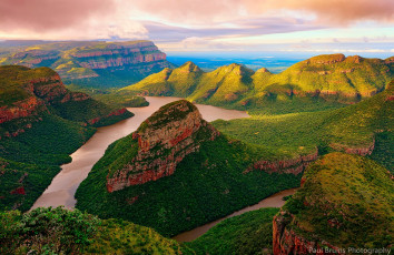Картинка природа реки озера южная африка blyde river река горы скалы каньон