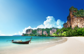 Картинка корабли лодки +шлюпки beach sea ocean summer vacation пляж море тропики песок берег