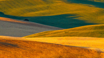 Картинка природа поля тоскана италия