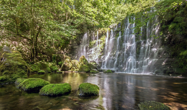 Обои картинки фото природа, водопады, потоки