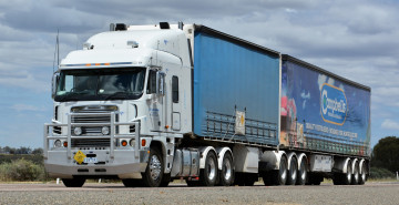 Картинка freightliner+argosy автомобили freightliner тягач седельный грузовик тяжелый