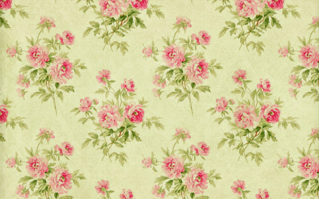 Обои картинки фото разное, текстуры, фон, vintage, wallpaper, texture, paper, орнамент, pattern, floral, цветочный