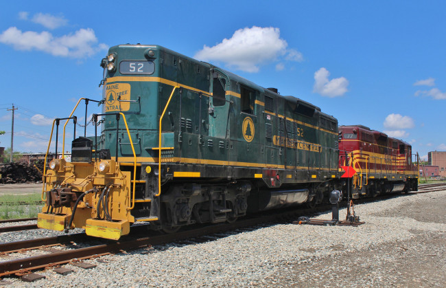 Обои картинки фото техника, поезда, дорога, железная, состав, локомотив, рельсы