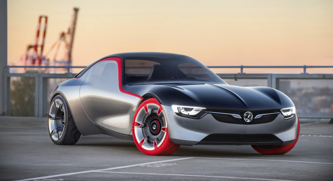 Обои картинки фото vauxhall gt concept 2016, автомобили, vauxhall, concept, gt, 2016