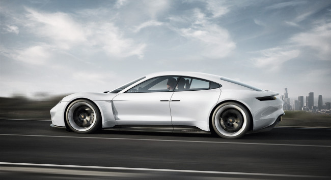 Обои картинки фото porsche mission e concept 2015, автомобили, porsche, concept, e, mission, 2015