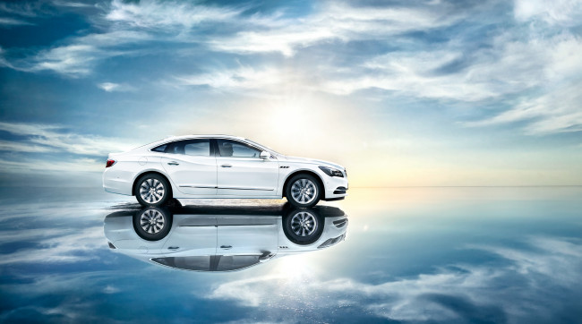 Обои картинки фото автомобили, buick, 2016г, lacrosse, hev, cn-spec