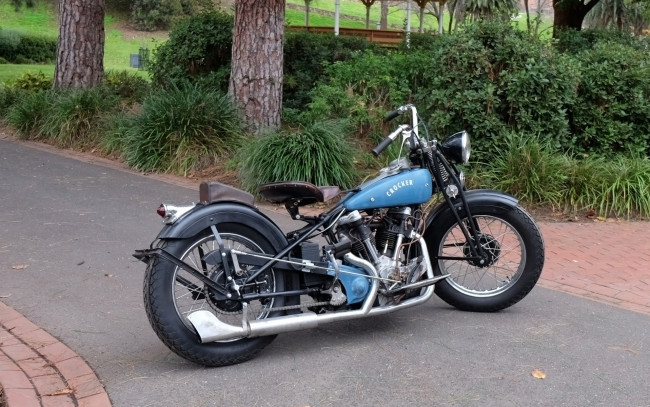 Обои картинки фото 1938-crocker-v-twin, мотоциклы, crocker, moto