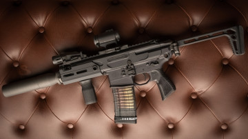 Картинка оружие автоматы м16 винтовка глушитель weapon custom ar-15 assault rifle m16