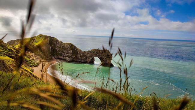 Обои картинки фото durdle door, dorset, uk, природа, побережье, durdle, door