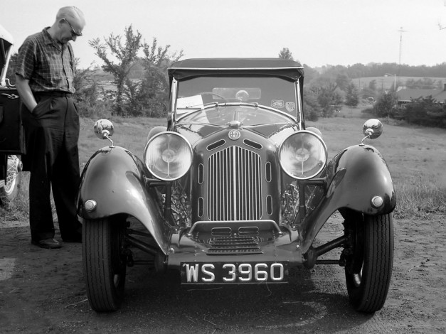 Обои картинки фото 1934, alfa, romeo, автомобили, классика