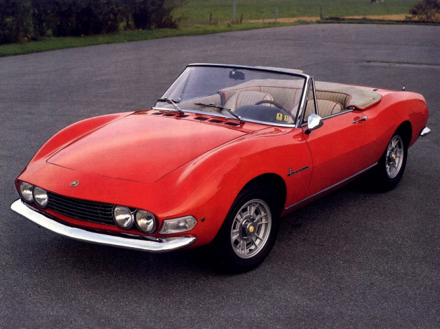 Обои картинки фото 1967, fiat, dino, spider, by, pininfarina, автомобили
