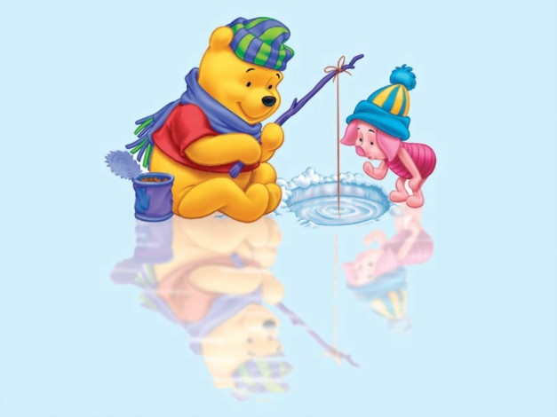 Обои картинки фото мультфильмы, winnie, the, pooh