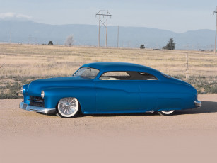 обоя 1950, mercury, custom, автомобили, classic, car