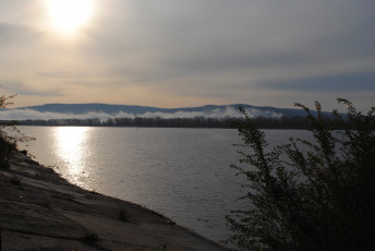Картинка волга осенью природа реки озера