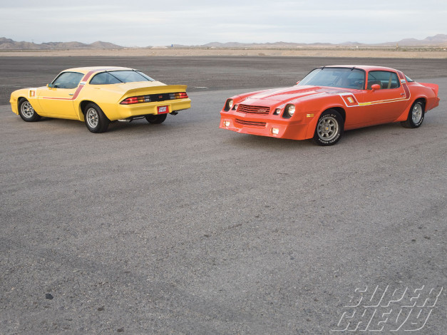 Обои картинки фото 1980, chevy, camaro, hugger, z28, автомобили