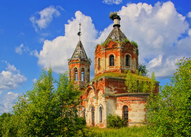 Обои картинки фото города, православные, церкви, монастыри, подмосковье