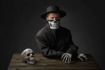 Картинка мужчины -+unsort happy halloween скелет череп мужик