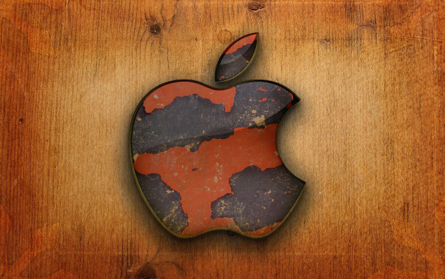 Обои картинки фото компьютеры, apple, яблоко, эмблема, логотип, дерево