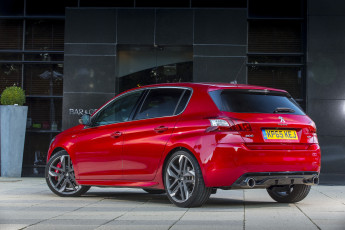 Картинка автомобили peugeot 308 gti красный 2015г uk-spec