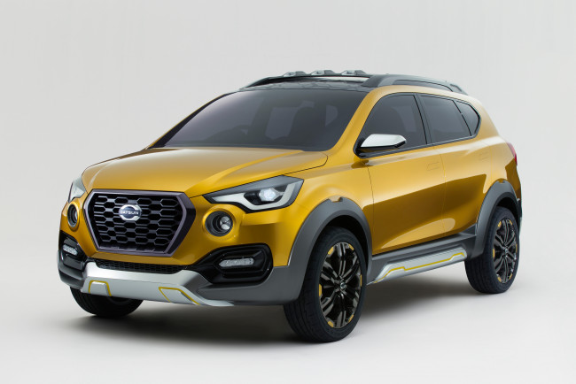 Обои картинки фото автомобили, nissan, datsun, 2015г, concept, go-cross