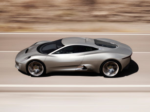 обоя jaguar c-x75 concept 2010, автомобили, jaguar, 2010, concept, c-x75
