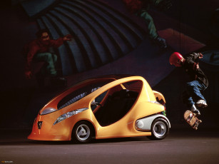 обоя peugeot e-doll concept 2000, автомобили, peugeot, 2000, concept, e-doll