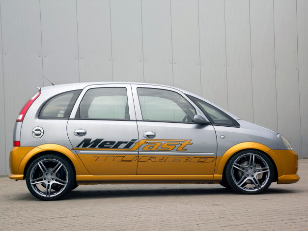 Обои картинки фото opel merifast turbo concept 2005, автомобили, opel, merifast, turbo, concept, 2005