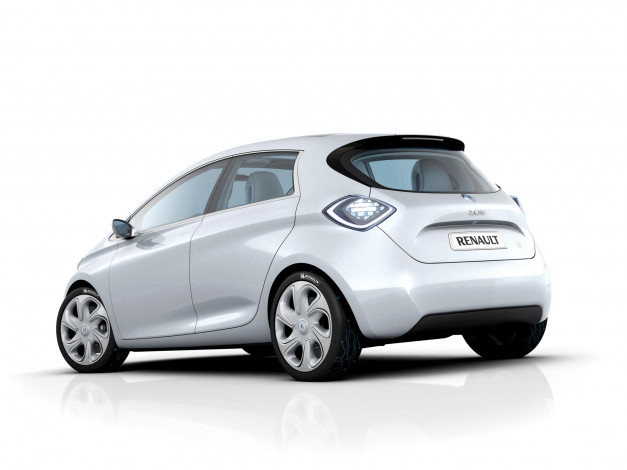 Обои картинки фото renault zoe preview concept 2010, автомобили, renault, zoe, preview, concept, 2010