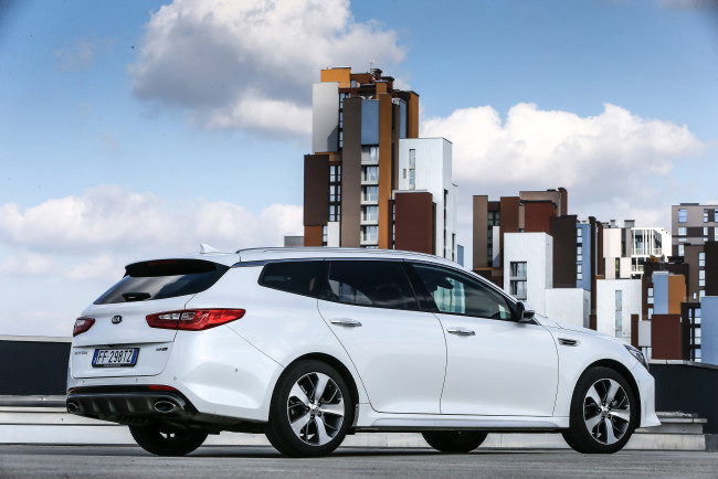 Обои картинки фото автомобили, kia, optima, sportswagon