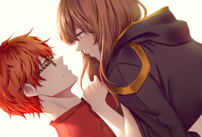 Обои картинки фото аниме, mystic messenger, mystic, messenger