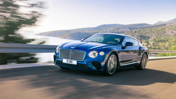 Картинка bentley+continental+gt+2018 автомобили bentley continental 2018 gt