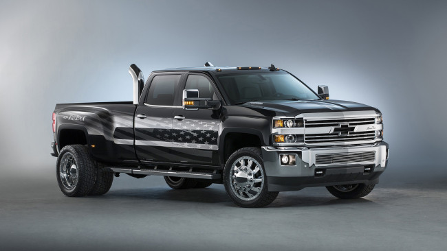 Обои картинки фото chevrolet silverado 3500 hd kid-rock concept 2015, автомобили, chevrolet, 3500, silverado, concept, 2015, kid-rock, hd