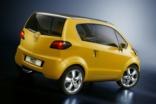 Обои картинки фото opel trixx concept 2004, автомобили, opel, 2004, concept, trixx