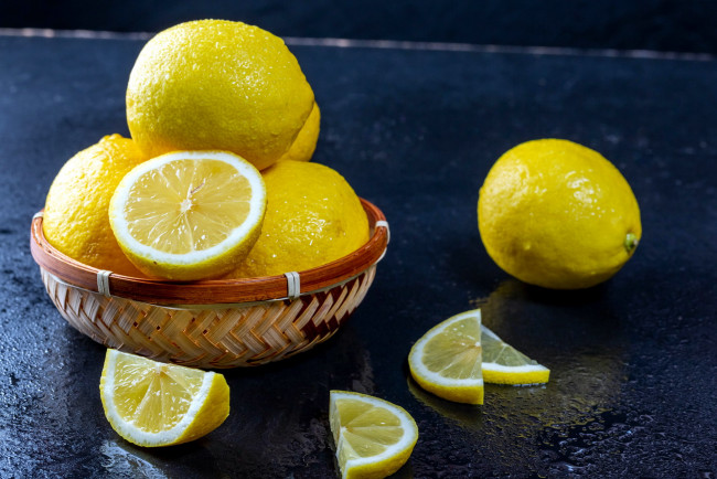 Обои картинки фото еда, цитрусы, лимоны