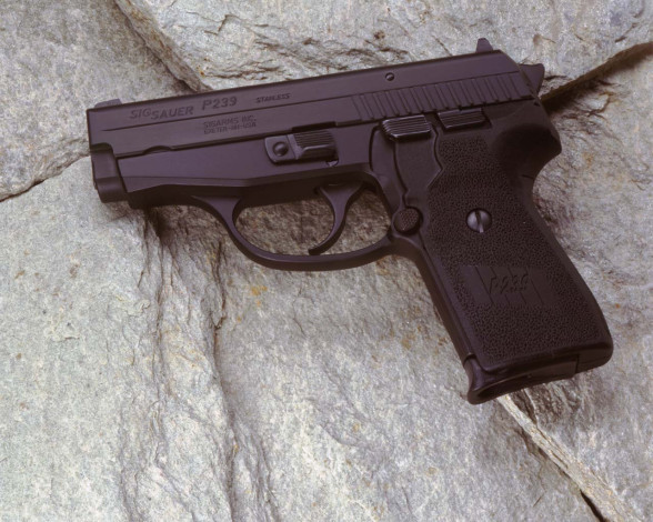 Обои картинки фото sig, sauer, p239, оружие, пистолеты