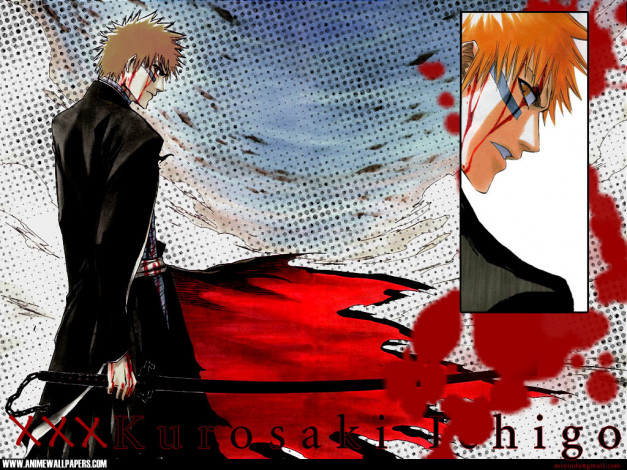 Обои картинки фото аниме, bleach