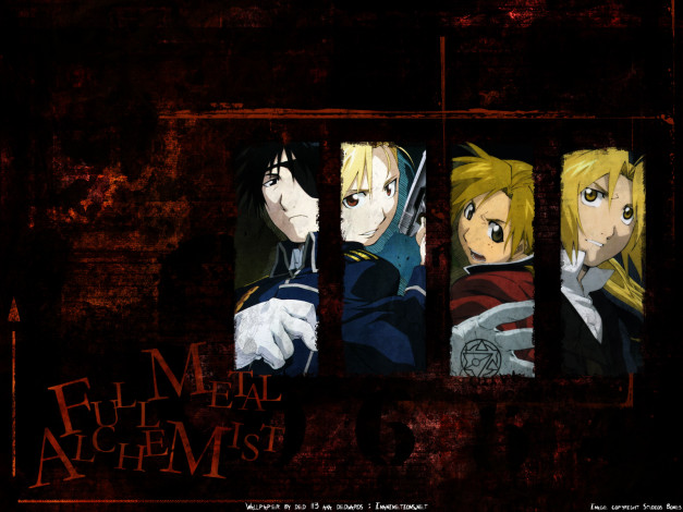 Обои картинки фото аниме, fullmetal, alchemist