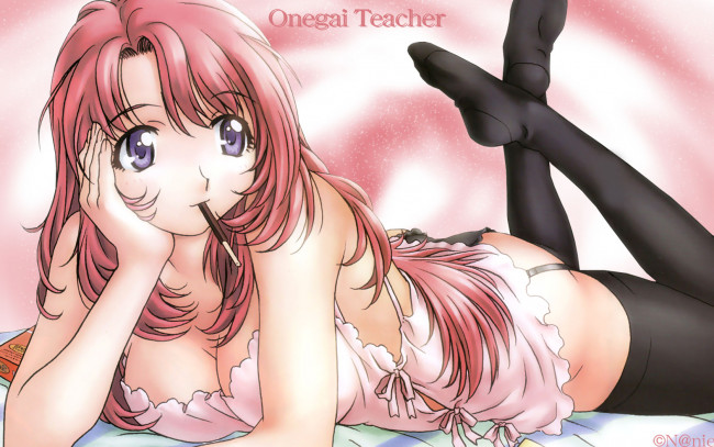 Обои картинки фото аниме, onegai, teacher