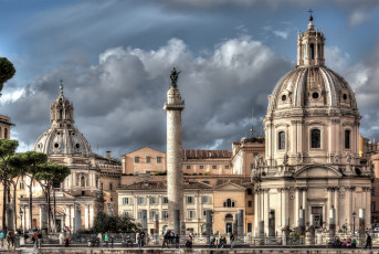 Картинка города рим ватикан италия собор здания