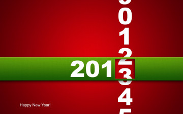Картинка праздничные векторная графика новый год полоса цифры пожелание