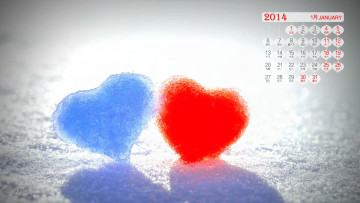 Картинка календари компьютерный+дизайн лед сердечки