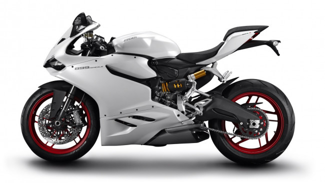 Обои картинки фото мотоциклы, ducati, светлый, breaks, panigale, 899