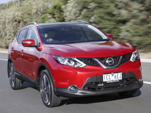 Картинка автомобили nissan datsun красный 2014г au-spec qashqai