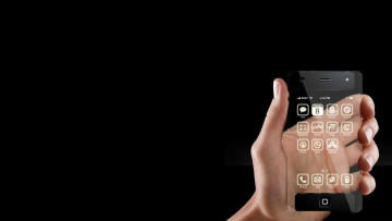 Картинка бренды iphone прозрачный рука кнопки